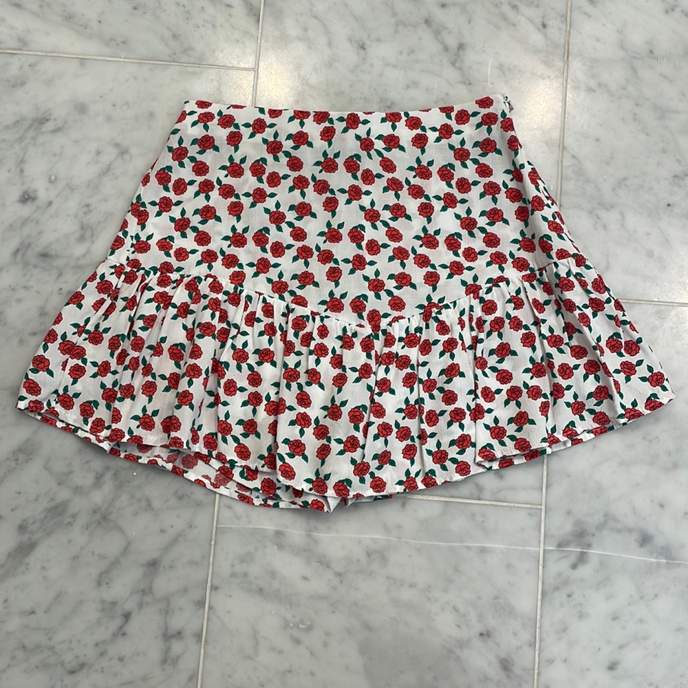 Zara Skort Floral XS
